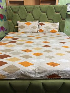 Diamond Pattern Bed Sheet Set