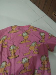 Pink Garfield T-Shirt
