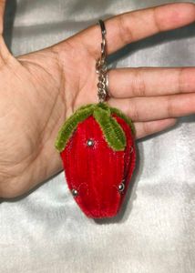 Cute Strawberry keychain
