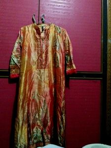 A Very Nice Orange Kurta