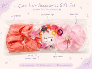 Cute Hair Accessories Gift Pack for Girls