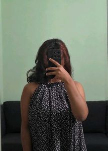 Chic Halter Neck Printed Top