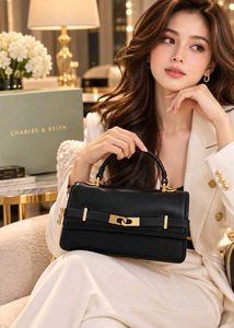 Charles &amp; Keith Arlet Belted Top Handle Bag*12A QU