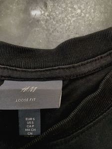 H&amp;M Black LV Logo T-Shirt