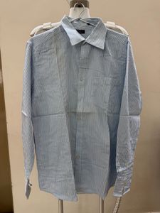 Classic Striped Men's Dress Shirt