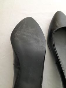 Black Casual Heels (Women's)