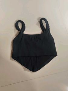 Black Corset Style Top