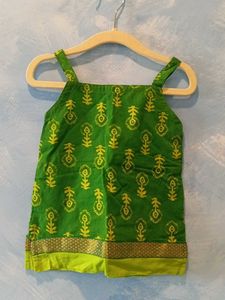 Kids Ethnic Skirt and Top Set-2/3 yrs