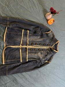 AESTHETIC DENIM VINTAGE JACKET