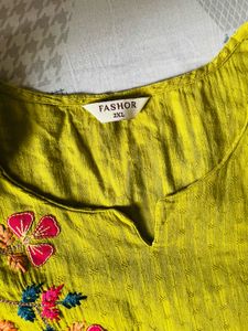 purchased from shoppers stop Vibrant Embroidered K