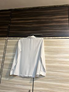 Classic White Button-Up Shirt Formal