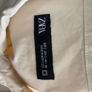Men's Beige Short Sleeve Shirt