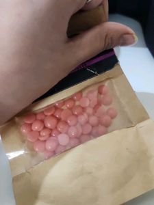 Hard wax beeds+Lip Gloss+Foundation Stick