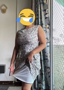 chic dress with a touch of retro flair