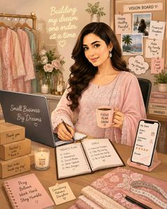Beautiful Pink Embroidered Kurta Set