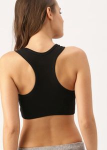 Black Non Padded Sports Bra