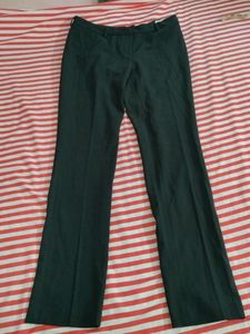 Women's Black Straight Formal Trouser