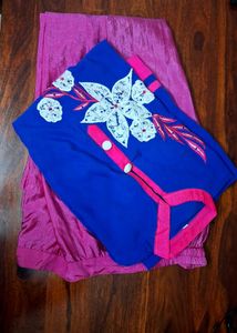 Vibrant Blue Kurta palazzo set