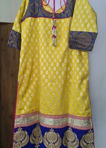 Heavy Banarasi kurti