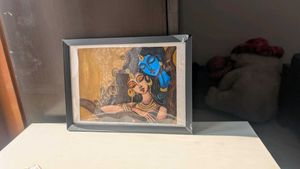 Framed Radha Krishna Painting