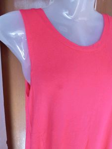 Coral Tank Dress