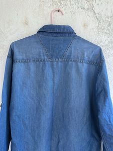 Classic Blue Denim Shirt