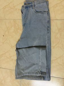 Light Wash Wide Leg Jeans