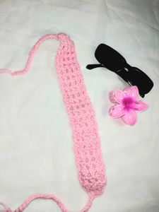 🤍🩷Crochet Headband 🥺👇