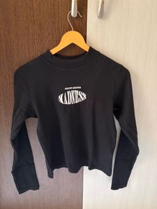 Black Long Sleeve Top