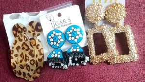 Chic Statement Earrings Set