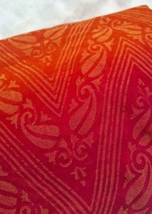 Vibrant Paisley Print Saree