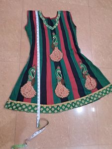 Beautiful New Kurti Without Sleeves.