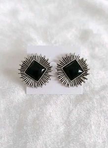 pack of 5 Square Stone Stud Earrings