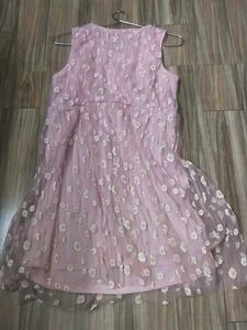 Beautiful Pink Floral Daisy Dress