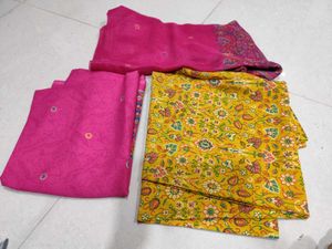 4 combo synthetic crepe material