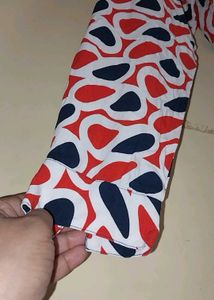 Stylish Printed Shirt Dress