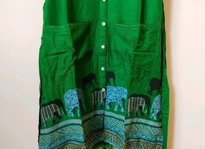 A-line Printed Kurti