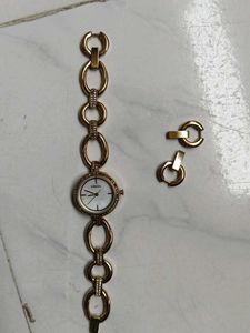 original Fossil Women's Gold Chain Watch 🥰👌👌