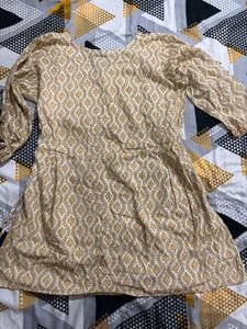 Printed Wrap Style Kurta