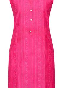 Stylish Pink Sleeveless Kurta