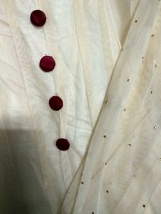 Elegant Embroidered Anarkali Set