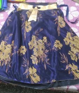 ⚠️Sale Rs349|Navy blue Floral Gown|Party Wear💙