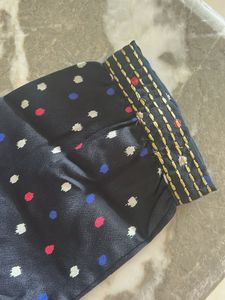 Navy Blue Polka Dot shrug🦋