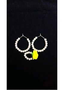Earrings With Ring