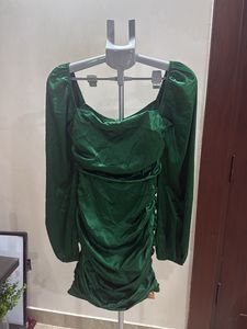 Green Party dress