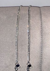 Sparkling Rhinestone Anklet