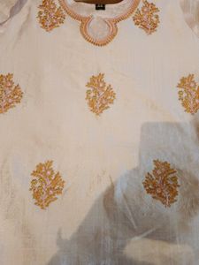 Peach Colour Plazo Set