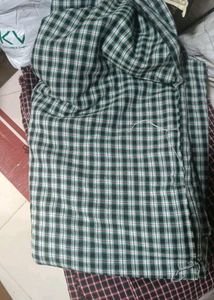 Woolen Fabric Check Design Unstitched