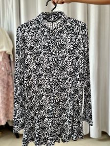 Korean floral top