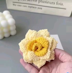 Handmade Crochet Flower Hair tie